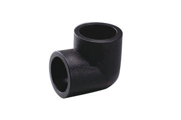 دکمه های لوله کشی آب 90 ° آرنج لوله های لوله ای HDPE