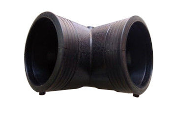 محیط خارجی 90 درجه الکتروفیوژن با آرنج اتصالات لوله HDPE