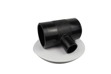 اتصال مواد شیمیایی سوکت HDPE کاهش دهنده سه
