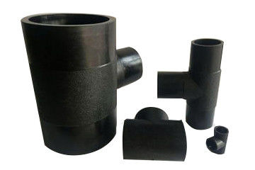 گرمایش صفحه داغ دکمه پایین پایین Tee اتصالات لوله HDPE