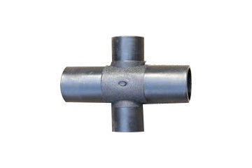 گیره استیل آبیاری میکرو اسپرینکلر ISO9001 Hdpe Cross