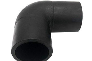 لب لوله آبرسانی لوله آب لوله کشی لوله 90 درجه ای از اتصالات لوله HDPE