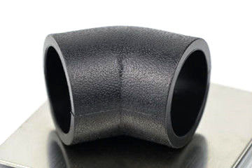 کشش در آب شکن 45 درجه اتصالات لوله لوله آرنج HDPE