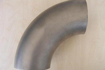 AWWA 40mm Schedule 80 فولاد ضد زنگ آرنج 90 درجه