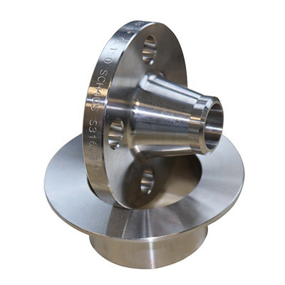 فلنج های فولادی ضد زنگ ASTM A182 F51 F53 WN ANSI B16.5 فلنج WN