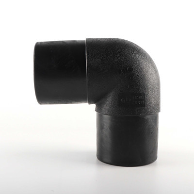 اتصال لوله پلی اتیلن DIN 200 میلی متر زانویی 90 درجه HDPE