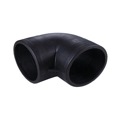 زانویی 90 درجه HDPE DN20-100 برای تامین آب زانویی HDPE