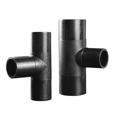 اتصالات فشاری لوله SCH40 DN20-110 hdpe سه راهی HDPE